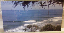 Load image into Gallery viewer, Home Decor Wall Art Beach Surfing Inspired Words