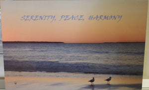 Home Decor Wall Art Beach Sunset Chilled