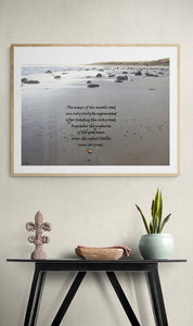 Home Decor Wall Art Beach Inspired Words Rocky Road