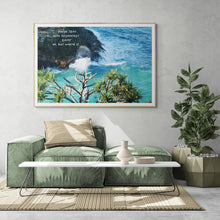 Load image into Gallery viewer, Home Decor Wall Art Beach Inspired Words