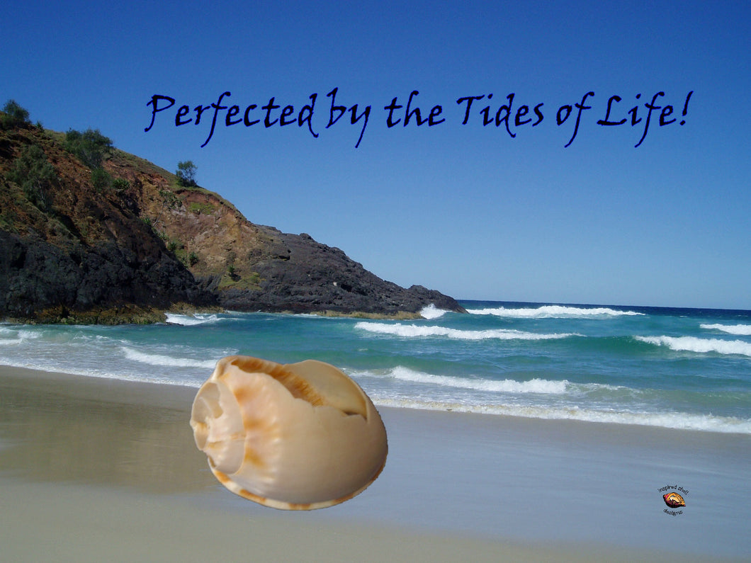 Greeting Cards Beach Art Inspirational Words