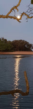 Load image into Gallery viewer, Home Decor Canvas Beach Art Full Moon Tooway Creek